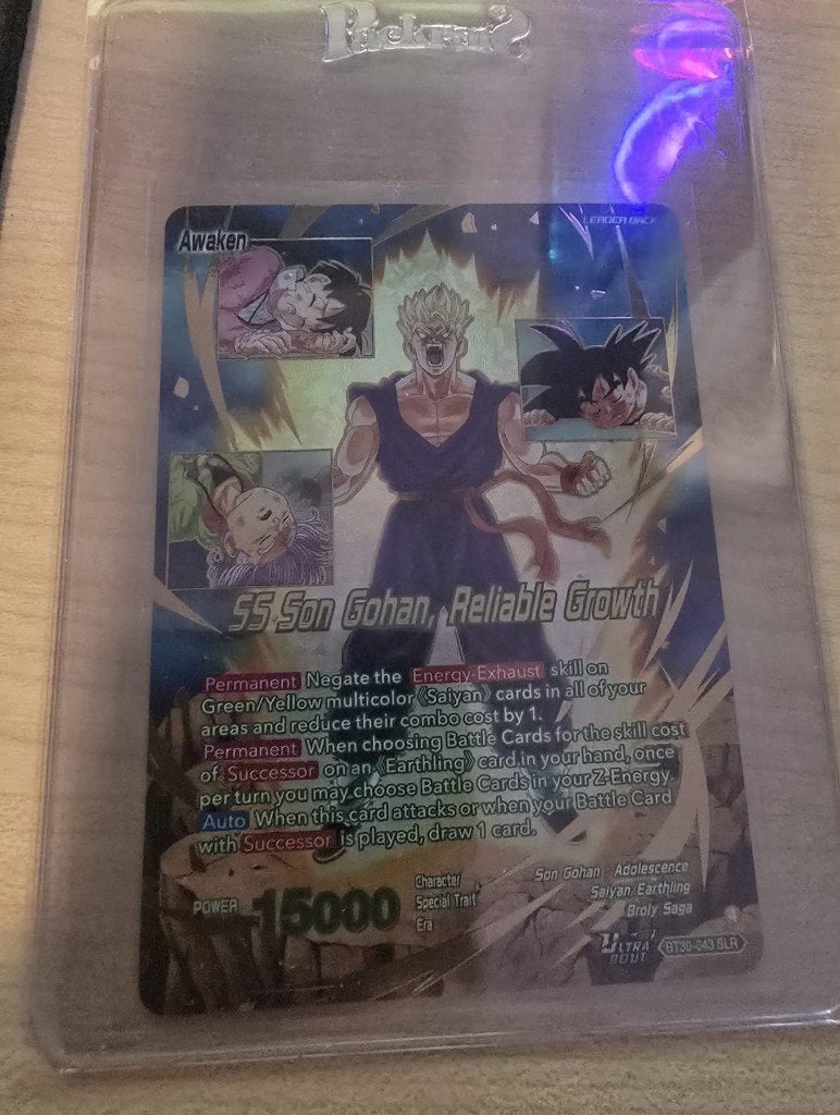 SS Son Gohan, Reliable Growth (SLR) BT-30, Verzenden, Nieuw, Losse kaart