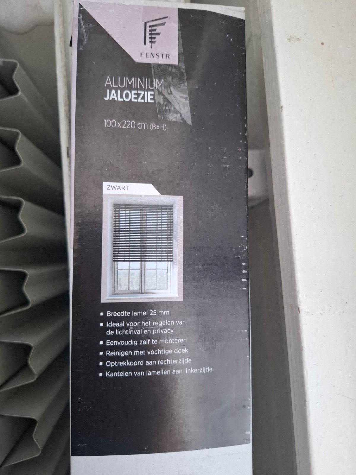 2x Zwarte Luxaflex Jaloezieën - Nieuw, Diverse Maten, Ophalen of Verzenden