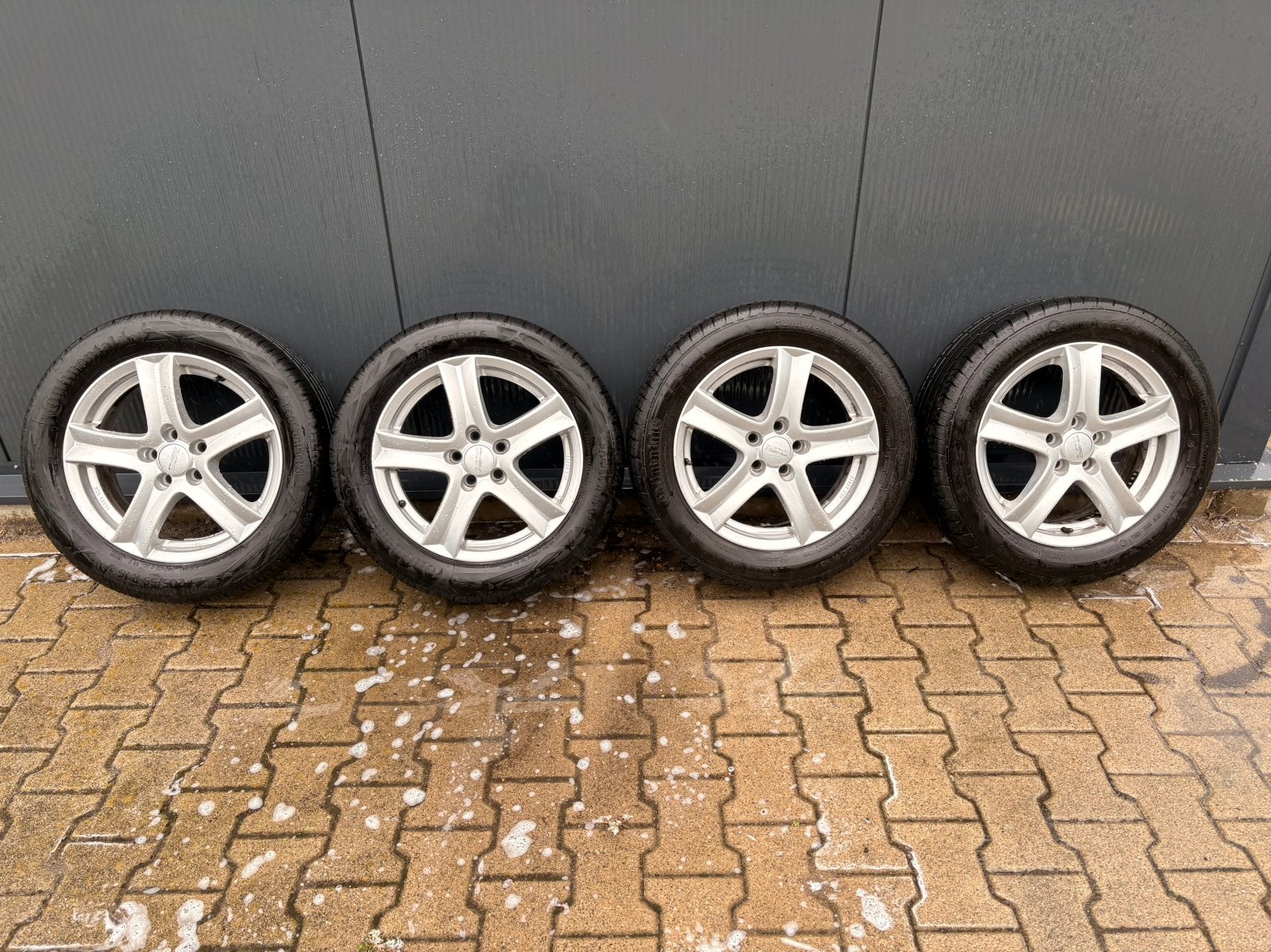 Anzio lichtmetalen velgen 16 inch 5x100, 16 inch, Banden en Velgen, Zomerbanden, 205 mm