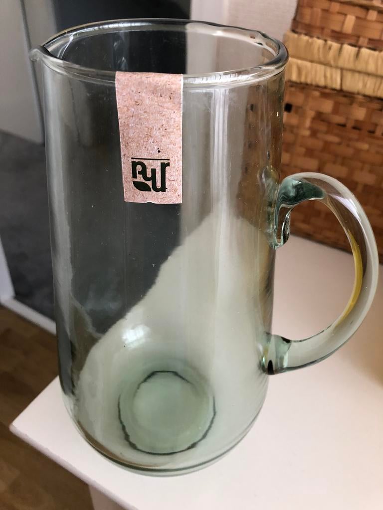 Glazen waterkan 3 euro, Ophalen, Nieuw, Waterglas