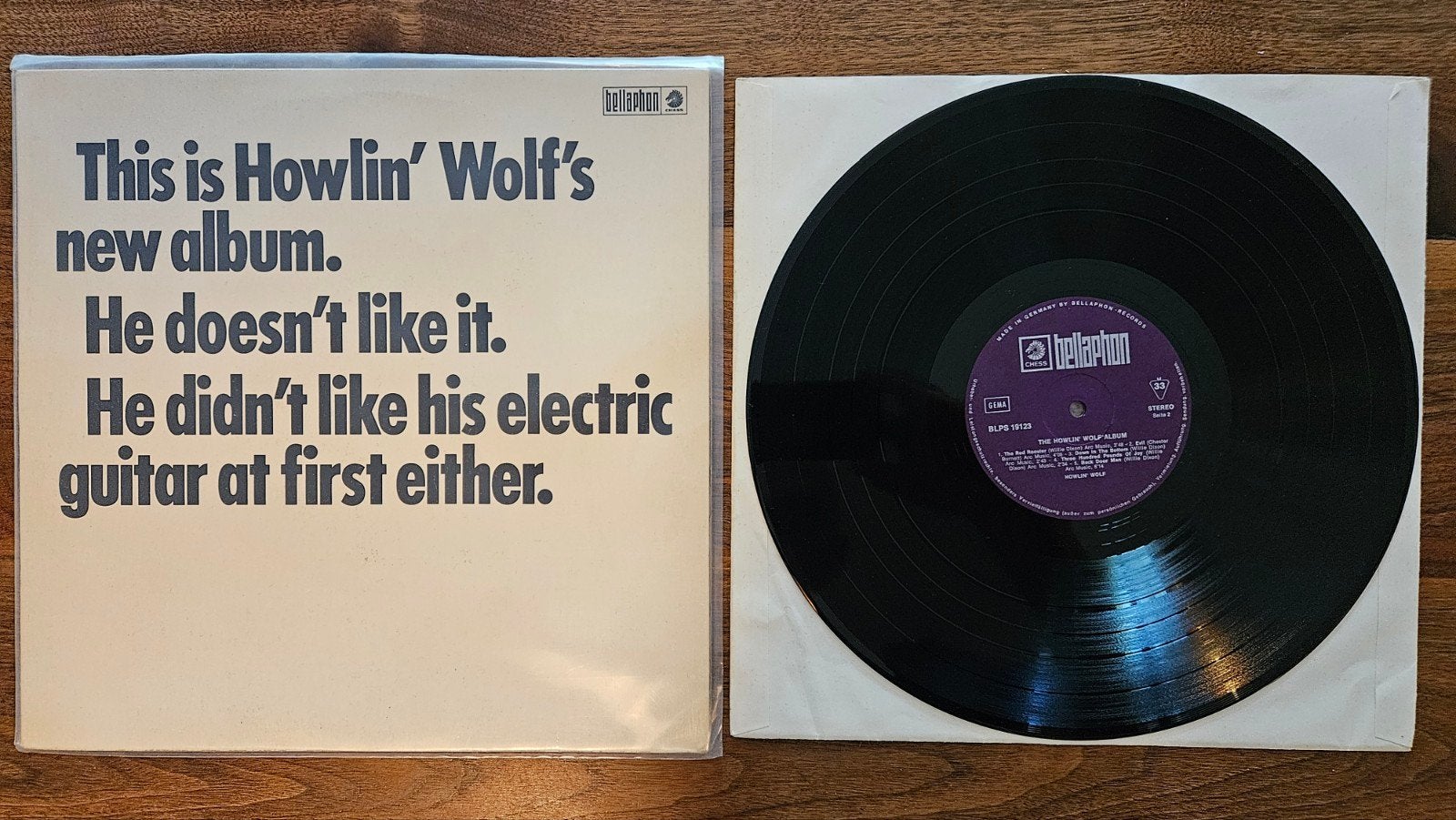 Howlin' Wolf - The Howlin' Wolf Album (LP), Cd's en Dvd's, LP, Gebruikt, Ophalen of Verzenden, 12 inch