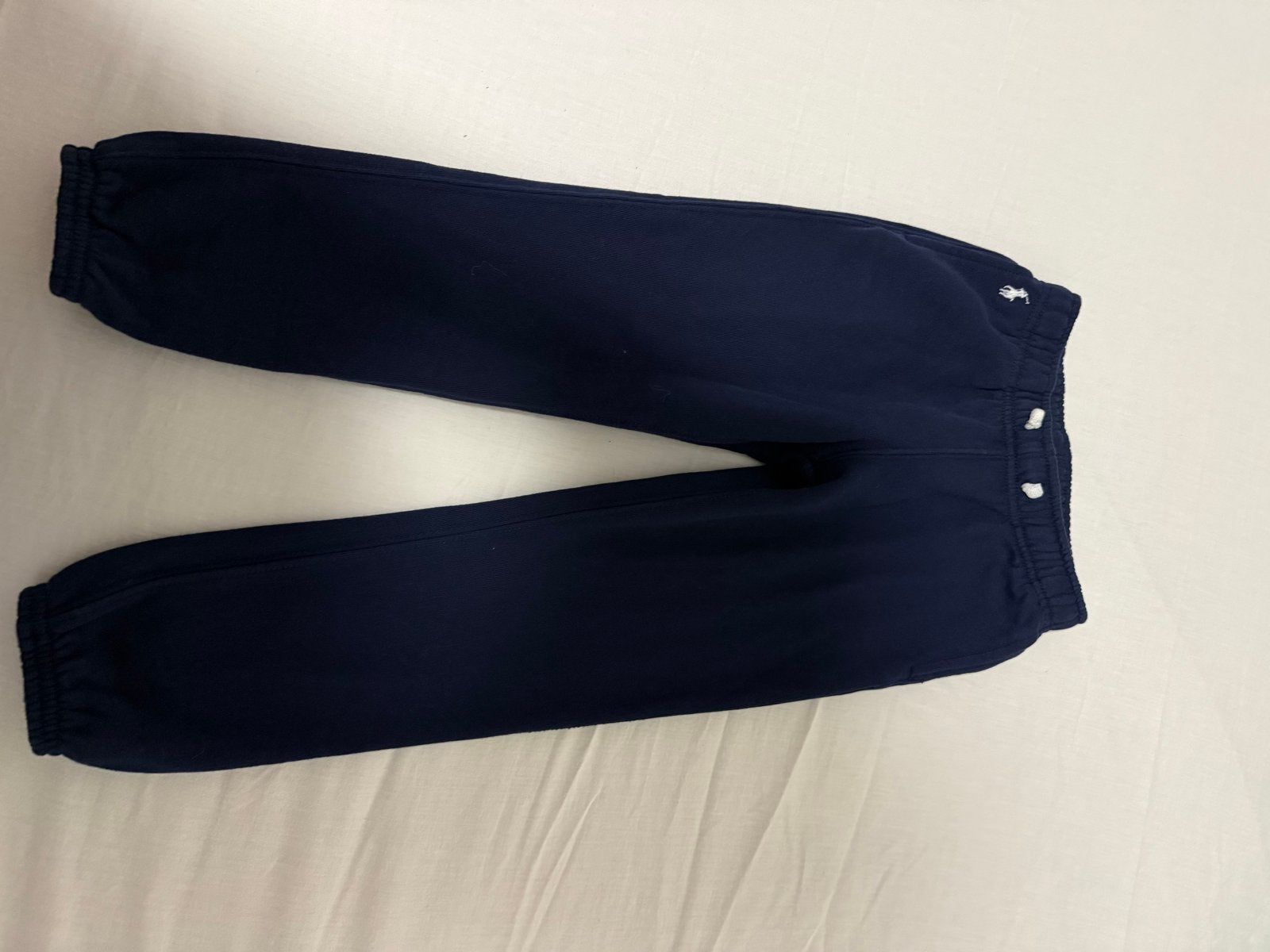 Polo Ralph Lauren Joggingbroek 104 marine, Ophalen of Verzenden, Zo goed als nieuw, Jongen of Meisje