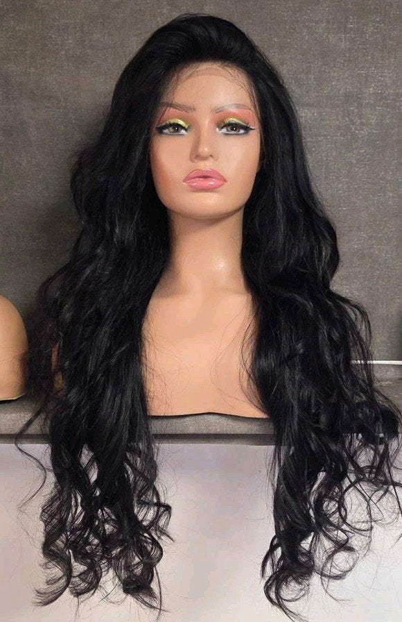 lace wig echt haar, Ophalen of Verzenden, Nieuw, Pruik of Haarverlenging