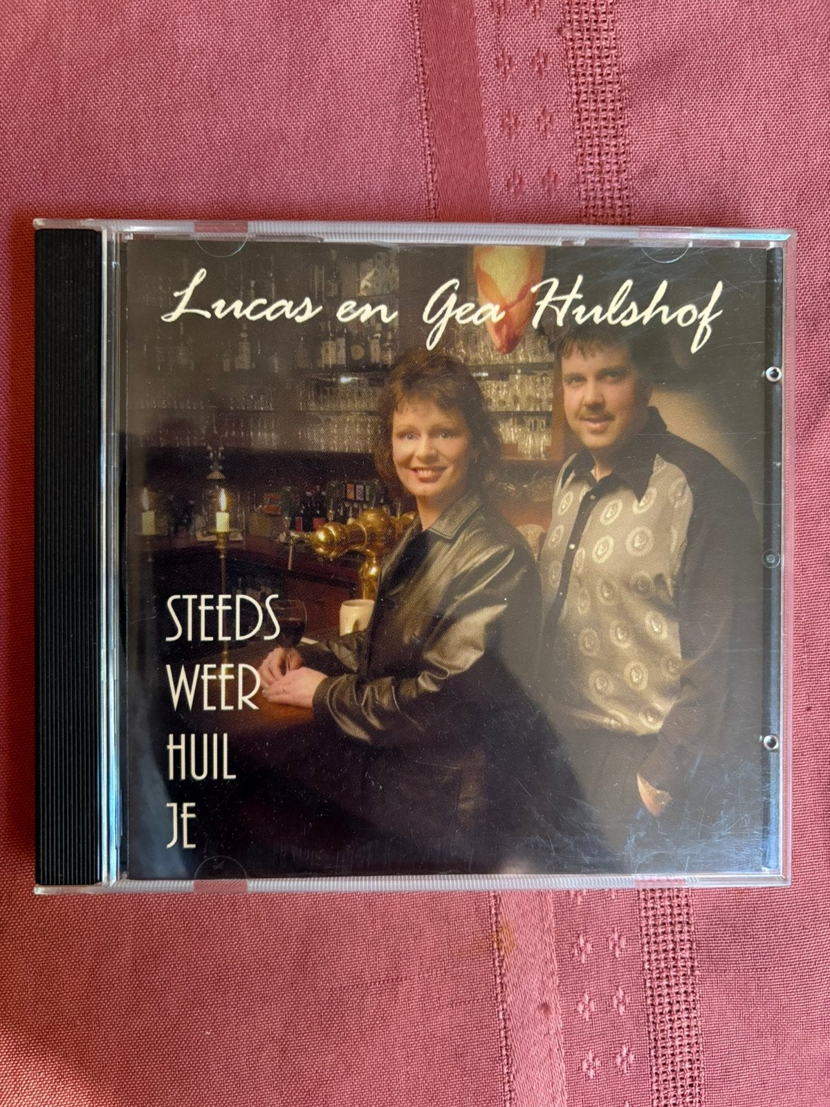Lucas en Gea Hulshof - Steeds weer huil je, Verzenden, Gebruikt, Levenslied of Smartlap, Album