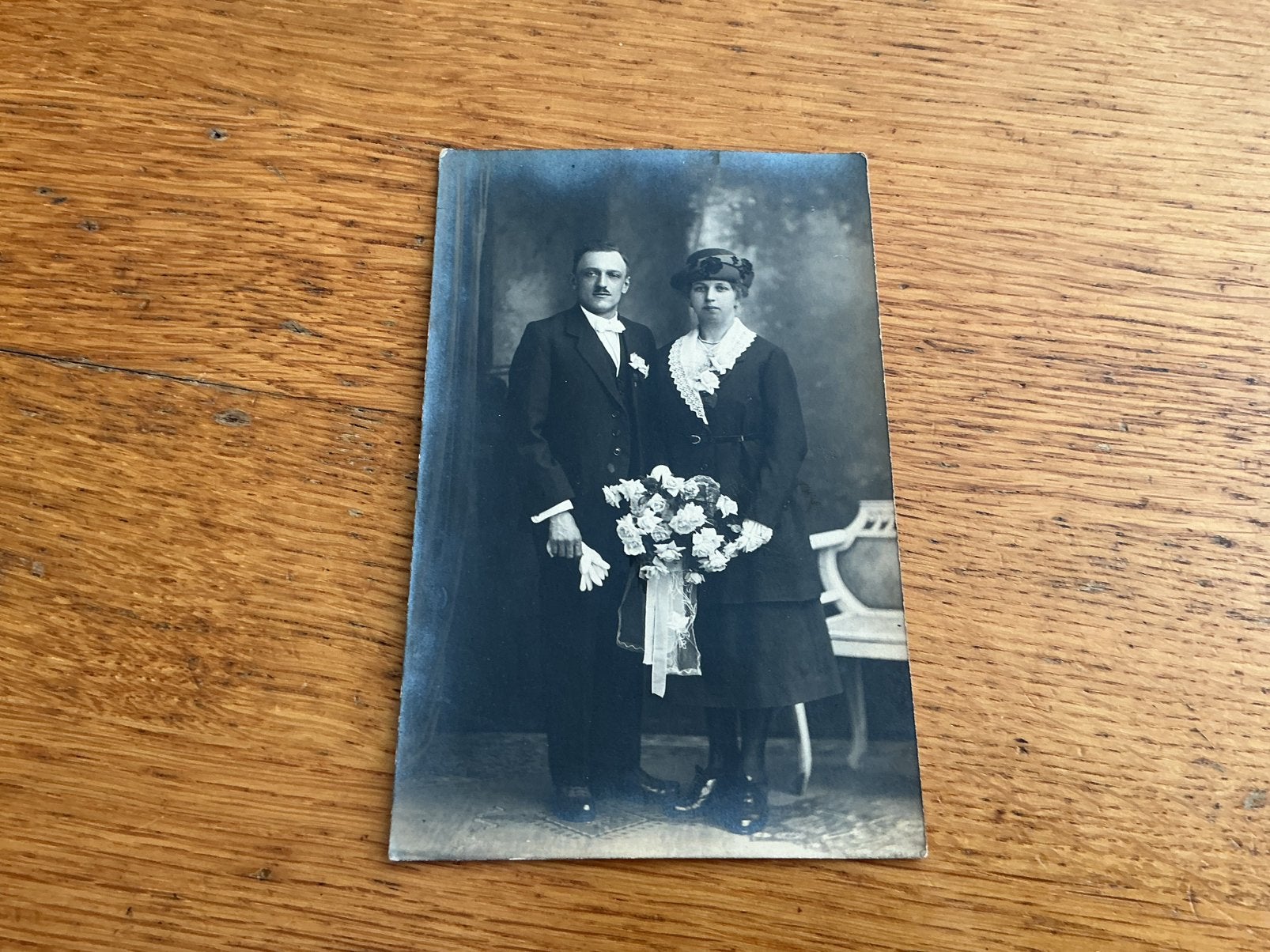 O598 man vrouw, Ophalen of Verzenden, Voor 1940, Zo goed als nieuw