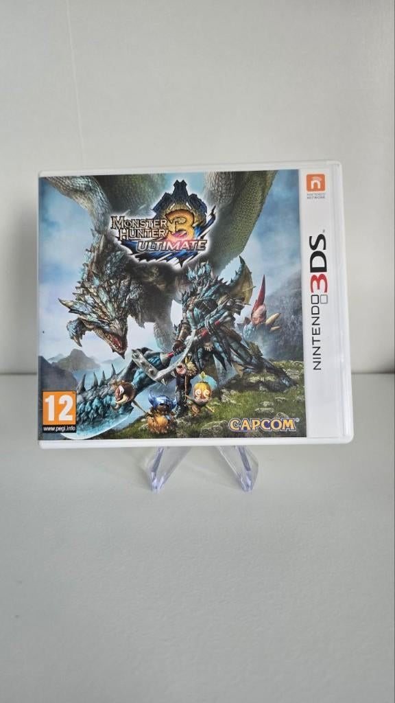 Monster Hunter 3 Ultimate, Nintendo 3DS, Avontuur en Actie, 1 speler, Ophalen of Verzenden, Zo goed als nieuw