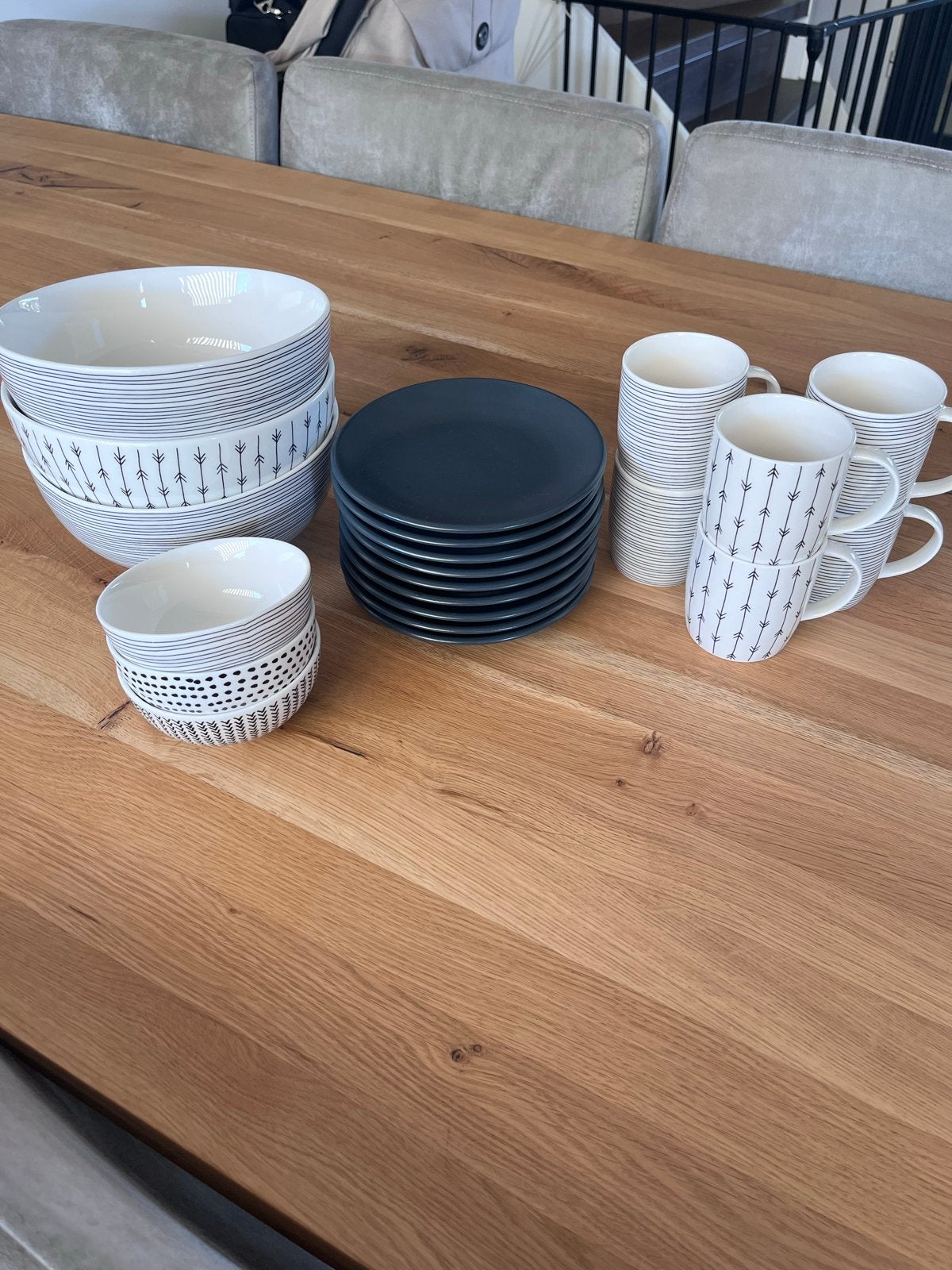 Servies set Xenos en HEMA, Hema, Keramiek, Ophalen of Verzenden, Zo goed als nieuw