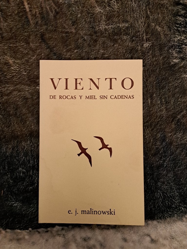 Viento: De Rocas y Miel Sin Cadenas - Gesigneerd exemplaar, Gelezen, E. J. Malinowski, Verzenden, Eén auteur