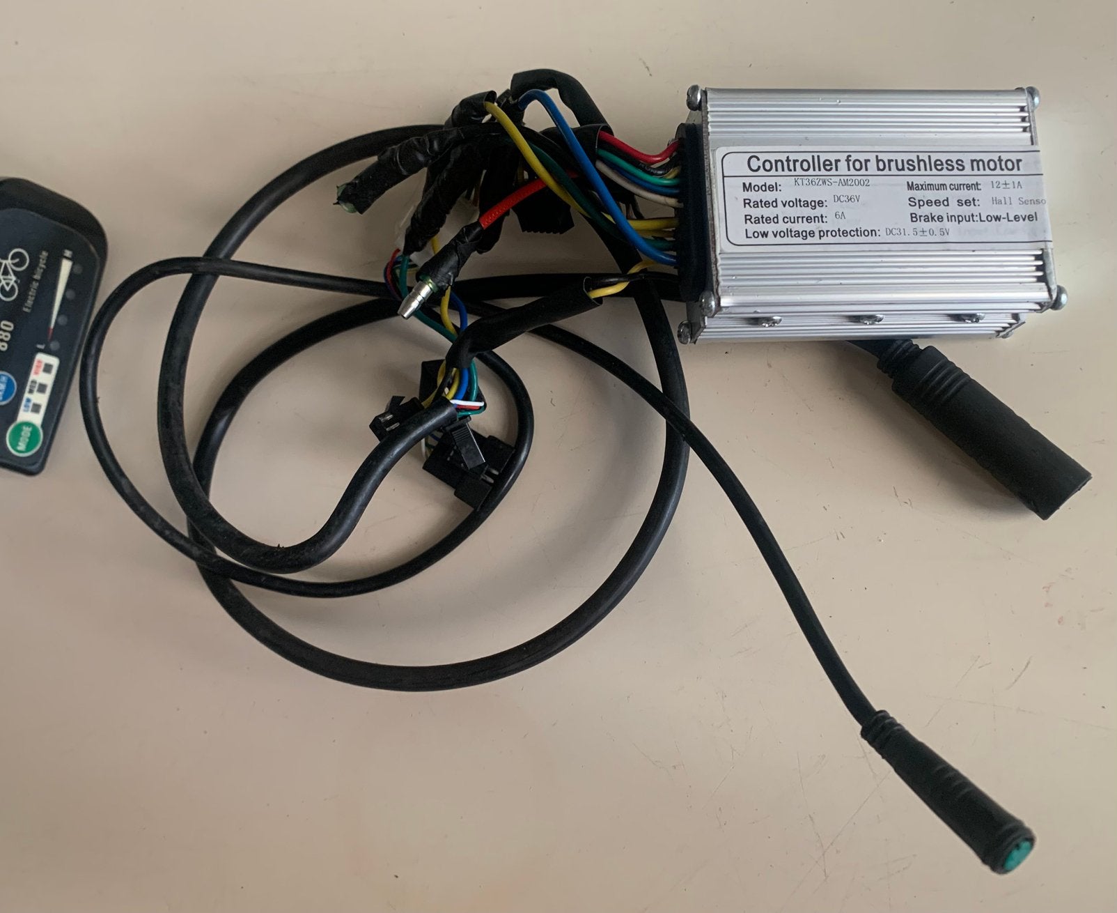 controller for brushless motor KT36ZWS-AM2002 36v  DC31,5v, Ophalen, Gebruikt