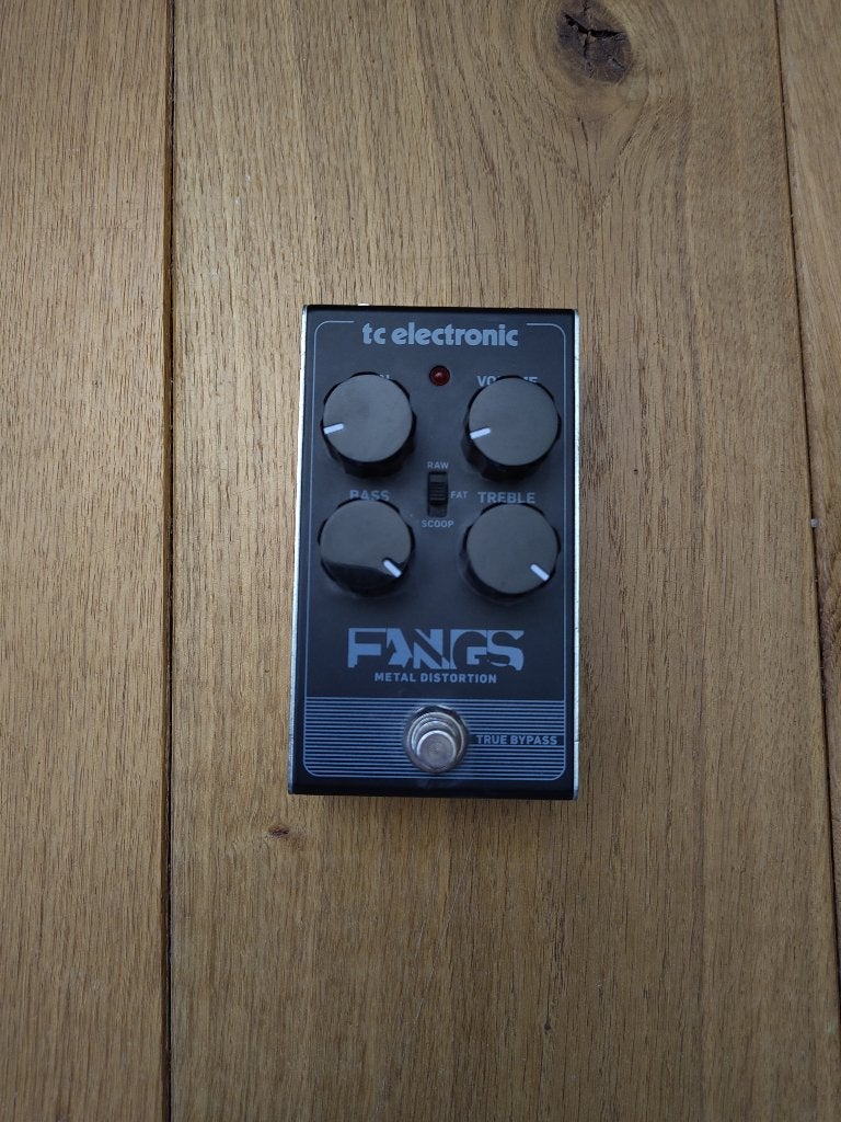 TC Electronics Fangs metal distortion, Ophalen of Verzenden, Zo goed als nieuw, Distortion, Overdrive of Fuzz