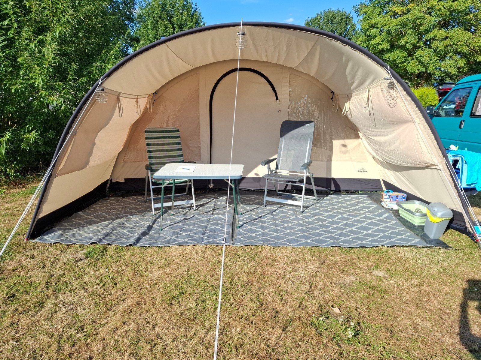 Familia 6 tunneltent 3 weken gebruikt, Ophalen, Zo goed als nieuw
