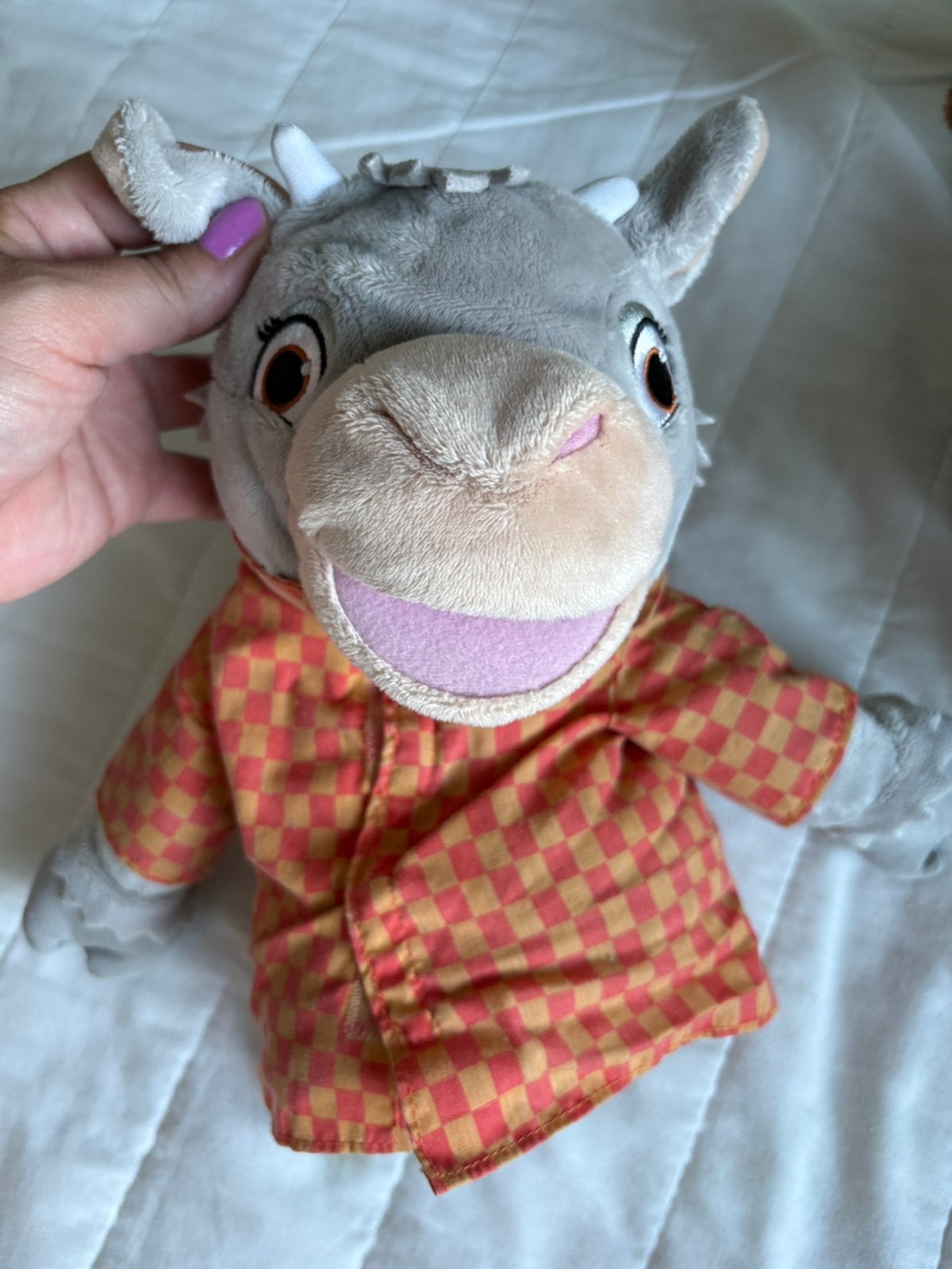 Efteling geitje benjamin handpop, Ophalen of Verzenden, Zo goed als nieuw, Beeldje of Poppetje