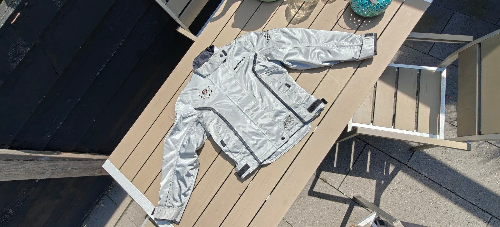 Bering motorjas - zo goed als nieuw, Motoren, Kleding | Motorkleding, Jas | textiel, Kinderen, Ophalen of Verzenden, Bering