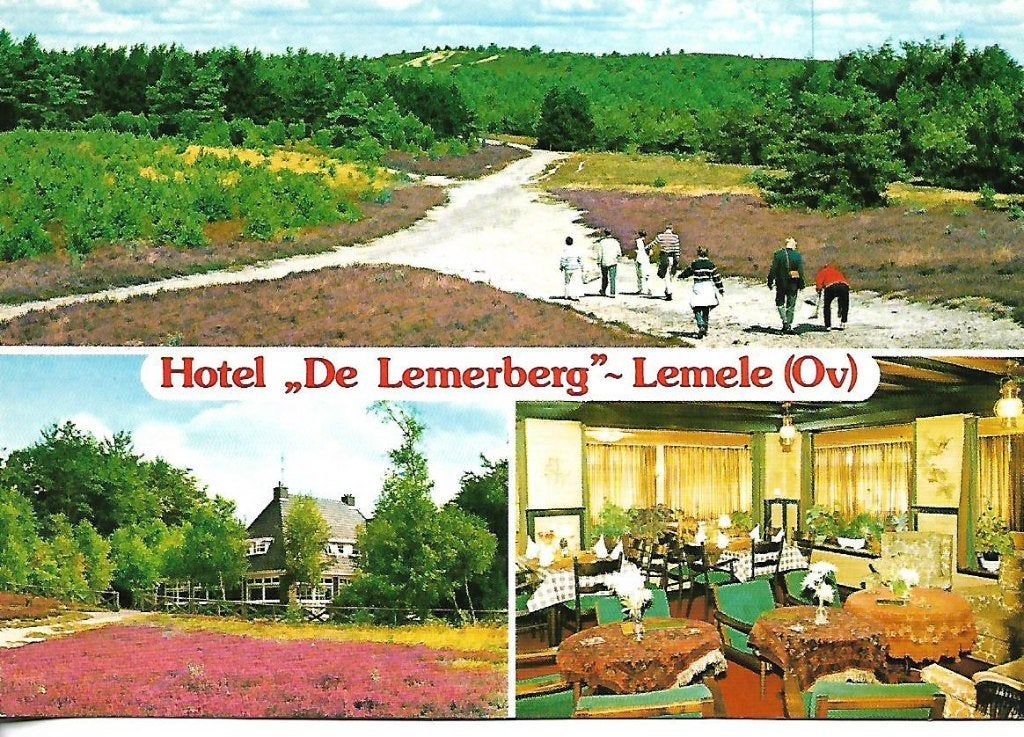 Lemele- -3-luik., Verzamelen, Ansichtkaarten | Nederland, Verzenden, 1980 tot heden, Gelopen, Overijssel