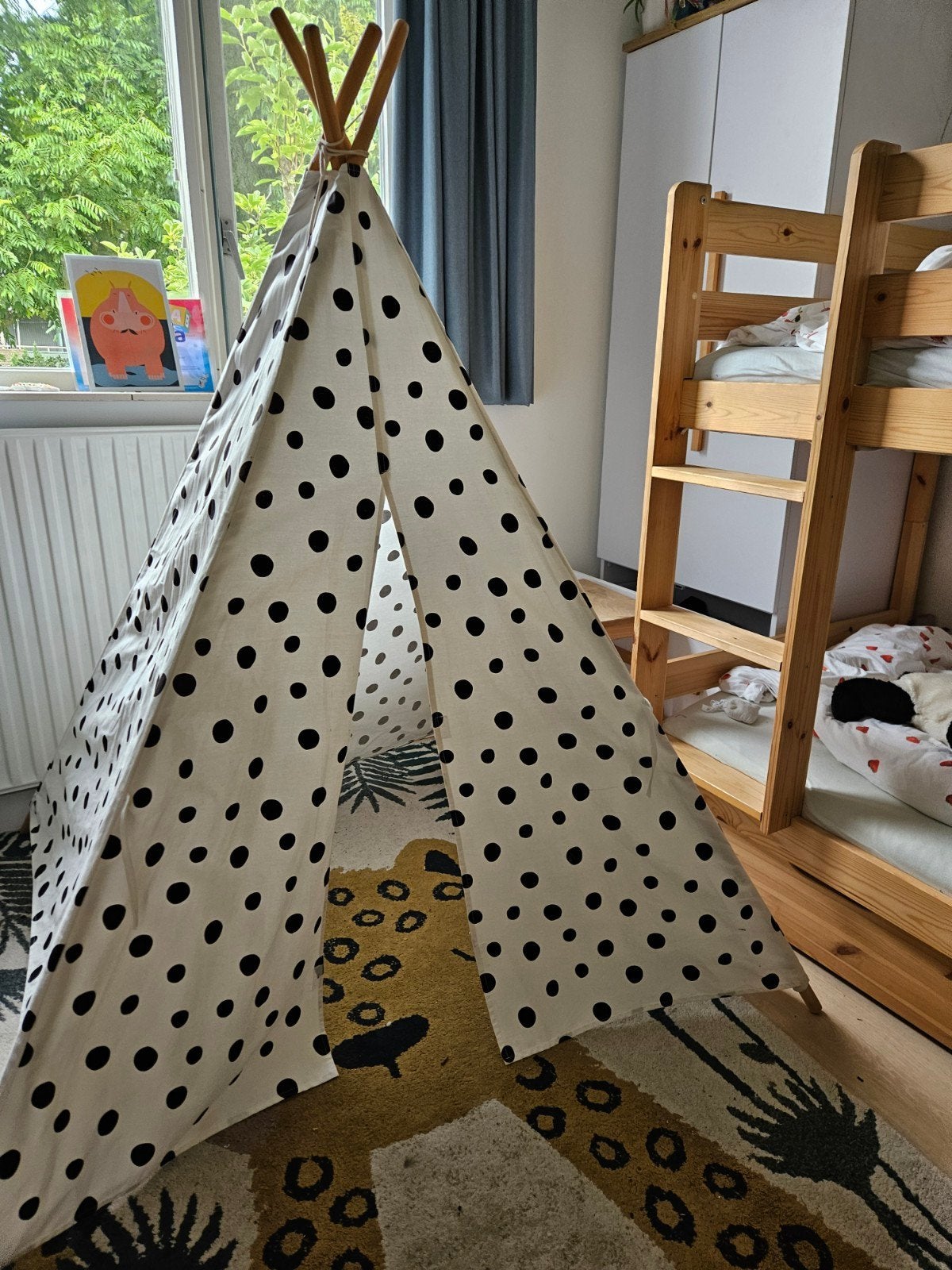 Leuke tipi tent voor kinderen, Ophalen, Zo goed als nieuw