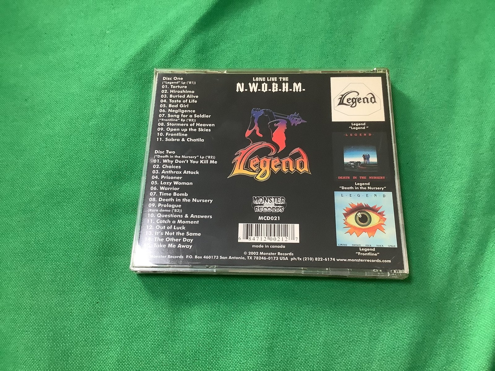 Foto 2 van Legend-Anthology 2cd (UK/very rare!)