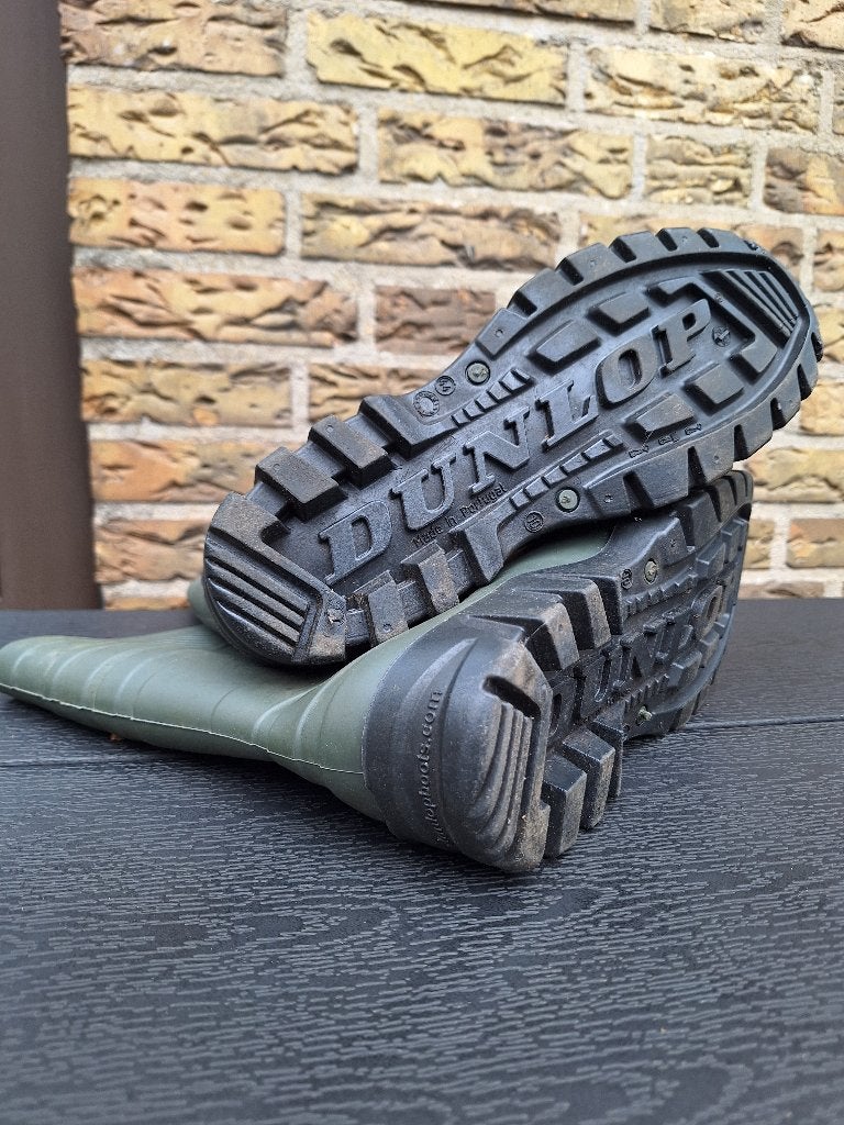 rubber laarzen Dunlop, Ophalen, Gebruikt, Dames, Laarzen