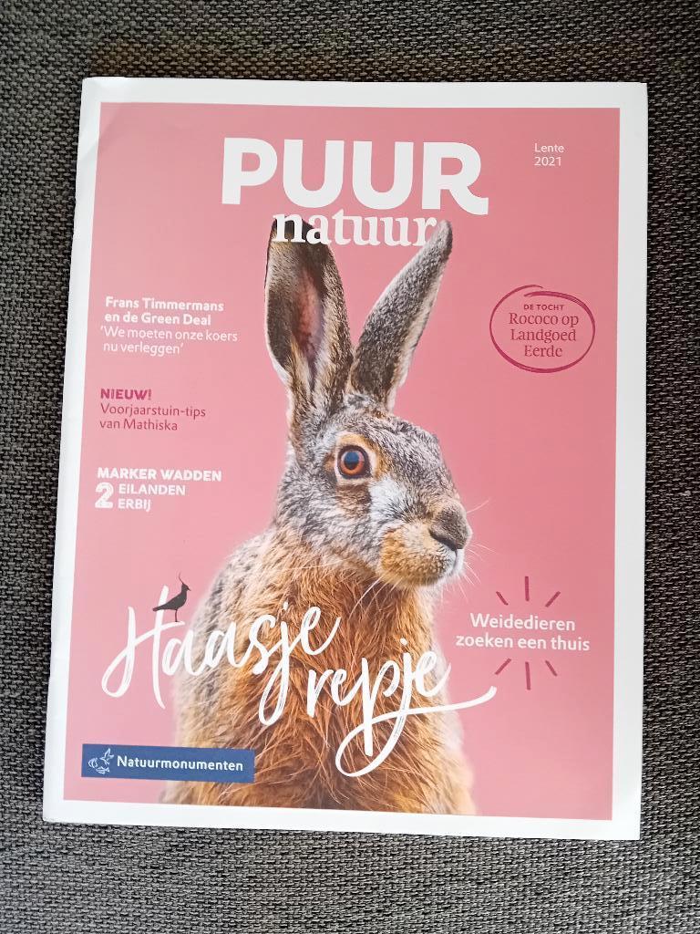 PUUR Natuur - Lente 2021, Ophalen of Verzenden, 1980 tot heden, Nederland, Tijdschrift