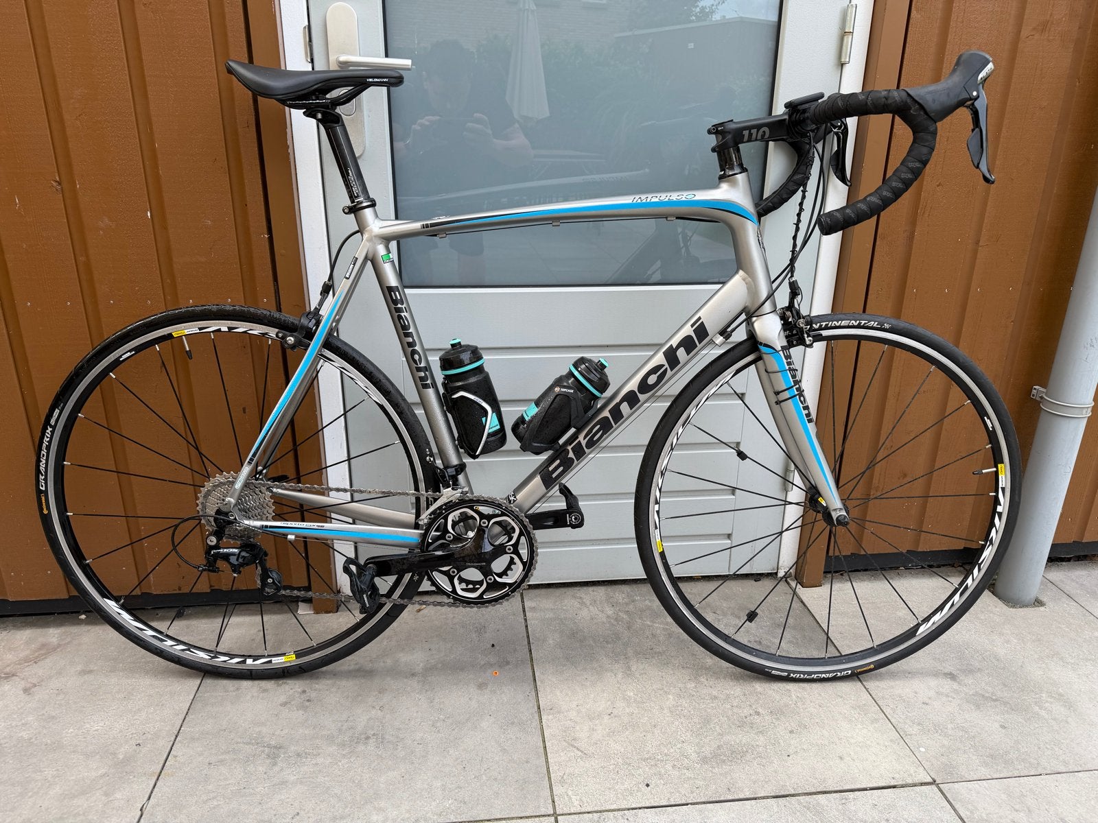 Bianchi Impulso racefiets 60cm Shimano 105 2x11, Overige merken, 28 inch, Gebruikt, Aluminium