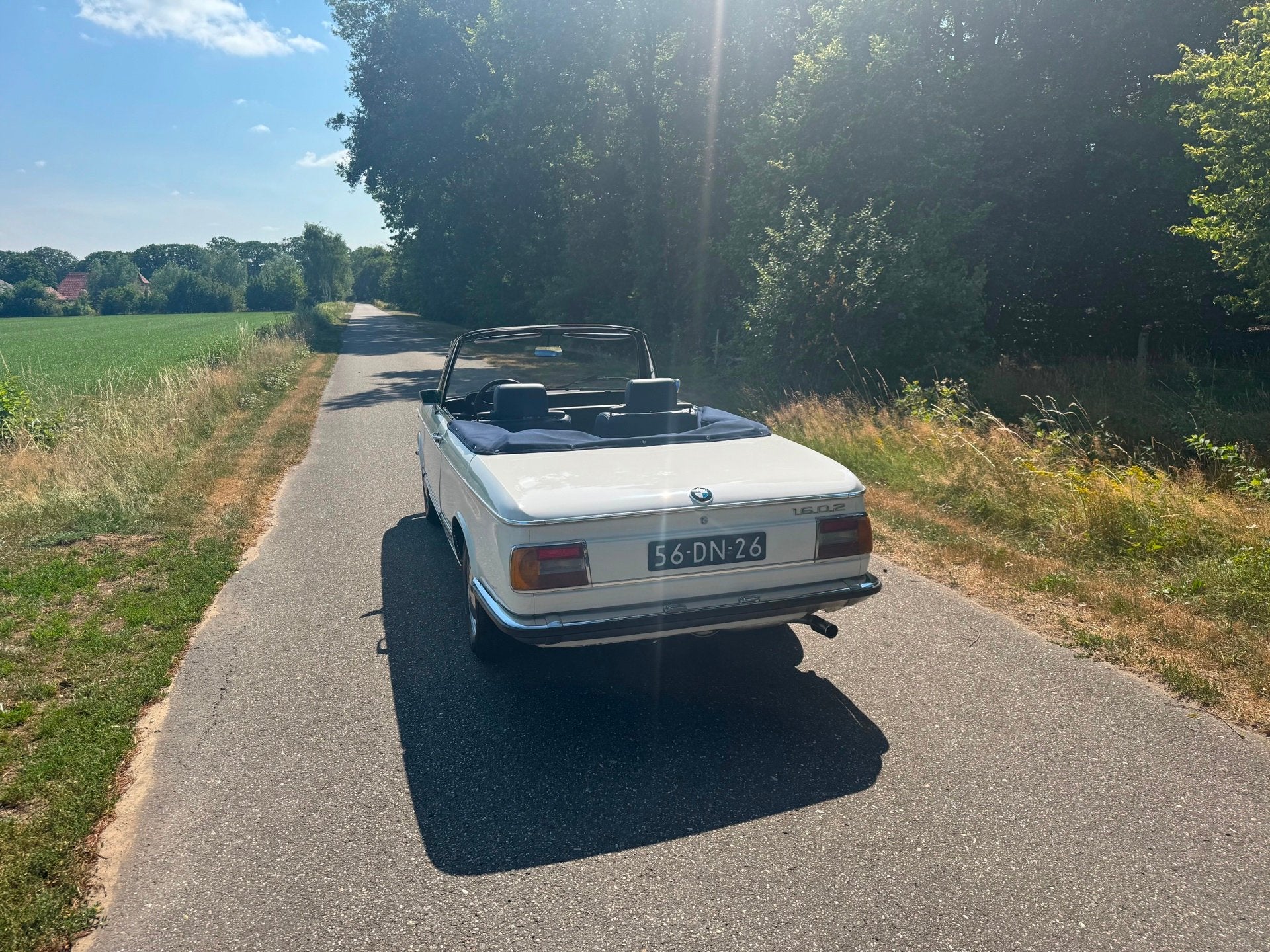 BMW 02-serie 1602 Cabriolet Lumma Charmonix Blanc 1974, foto 4