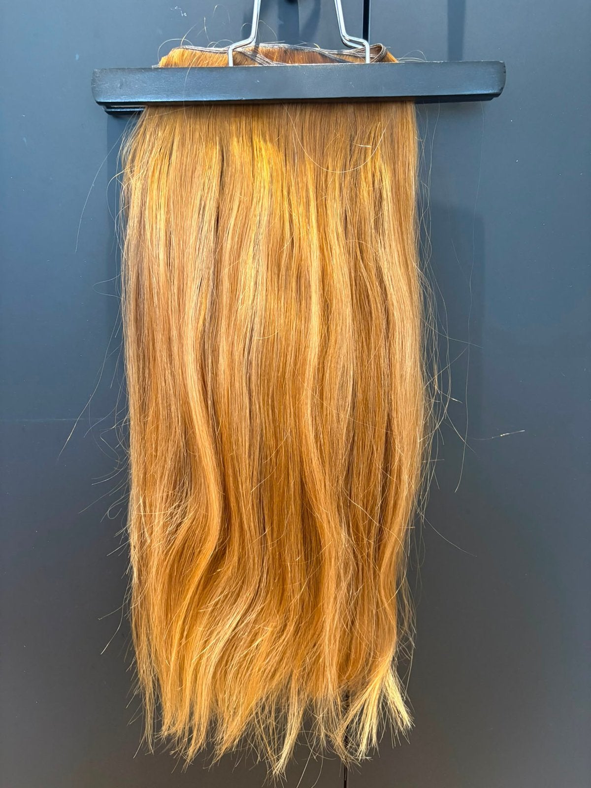 Haarextensions invisible weave 120 gram 50 cm, Ophalen of Verzenden, Zo goed als nieuw, Pruik of Haarverlenging