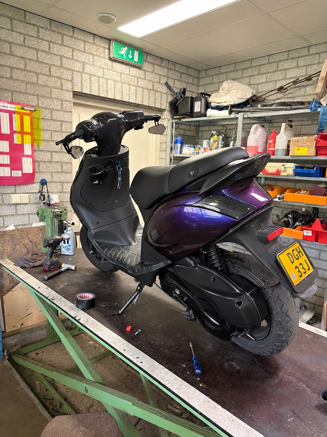 zip125lc op brom, Ophalen of Verzenden, Gebruikt, Overige typen, Piaggio