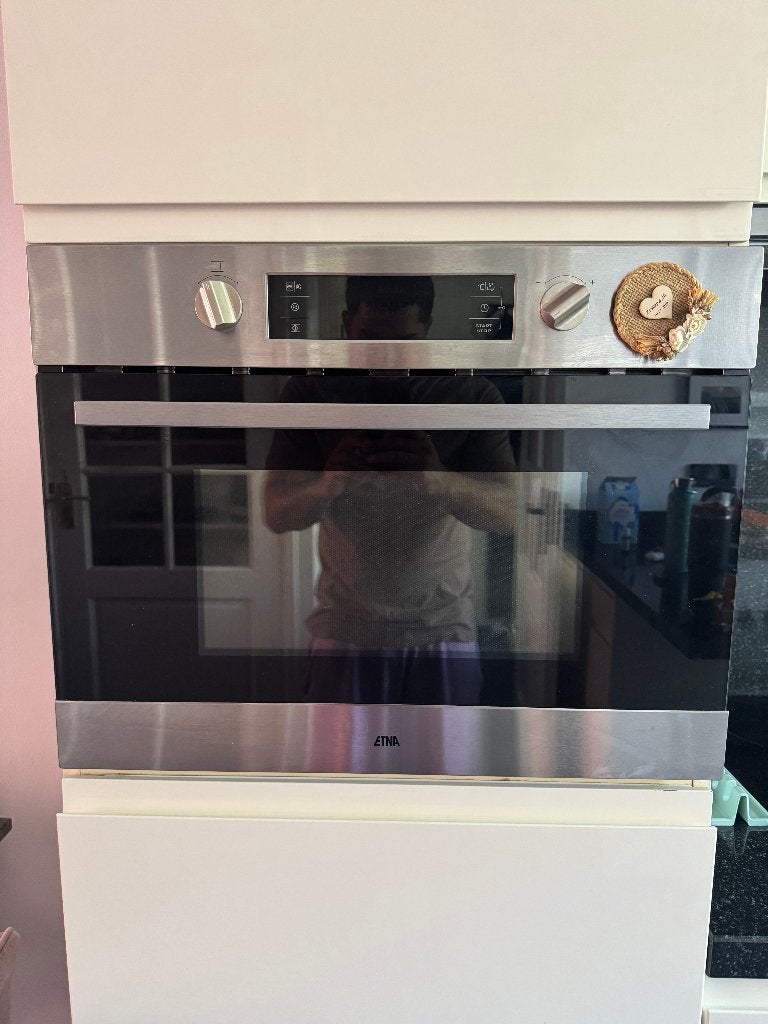 ETNA CM244HRUS combi-oven/magnetron, Ophalen, Gebruikt, Combi-oven, Inbouw