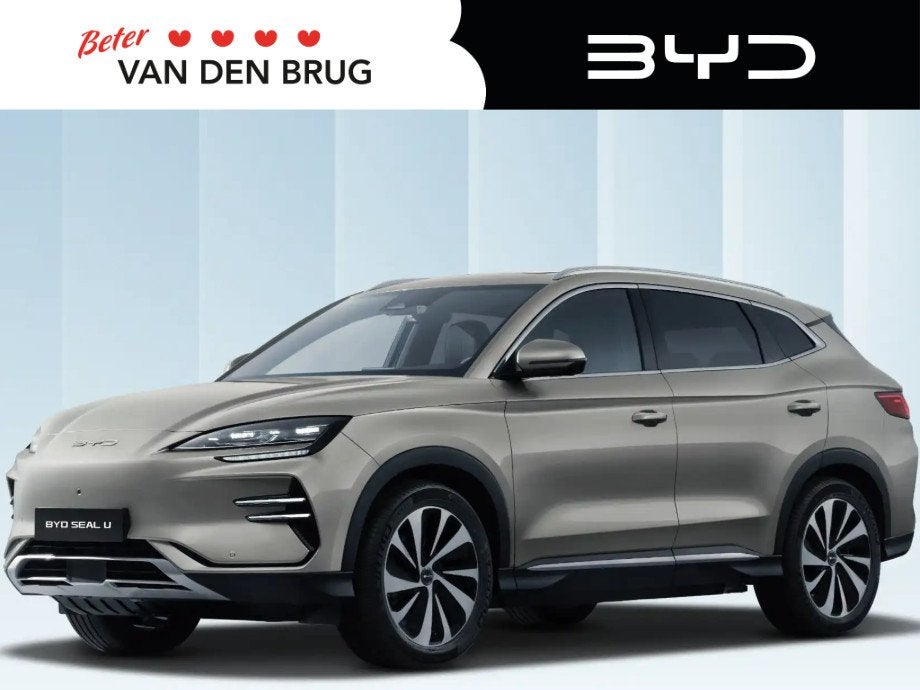 BYD SEAL U Business 87 kWh | Warmtepomp | 360 Camera | Panor, Auto's, Seal U, Zwart, 218 pk, Nieuw