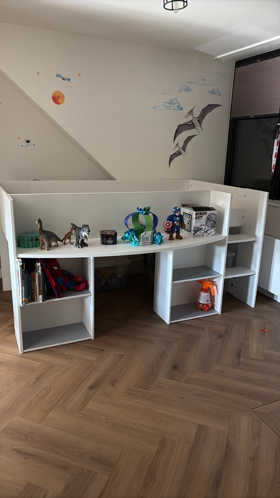 Bed, nooit in geslapen!, Ophalen, Zo goed als nieuw, Stapelbed