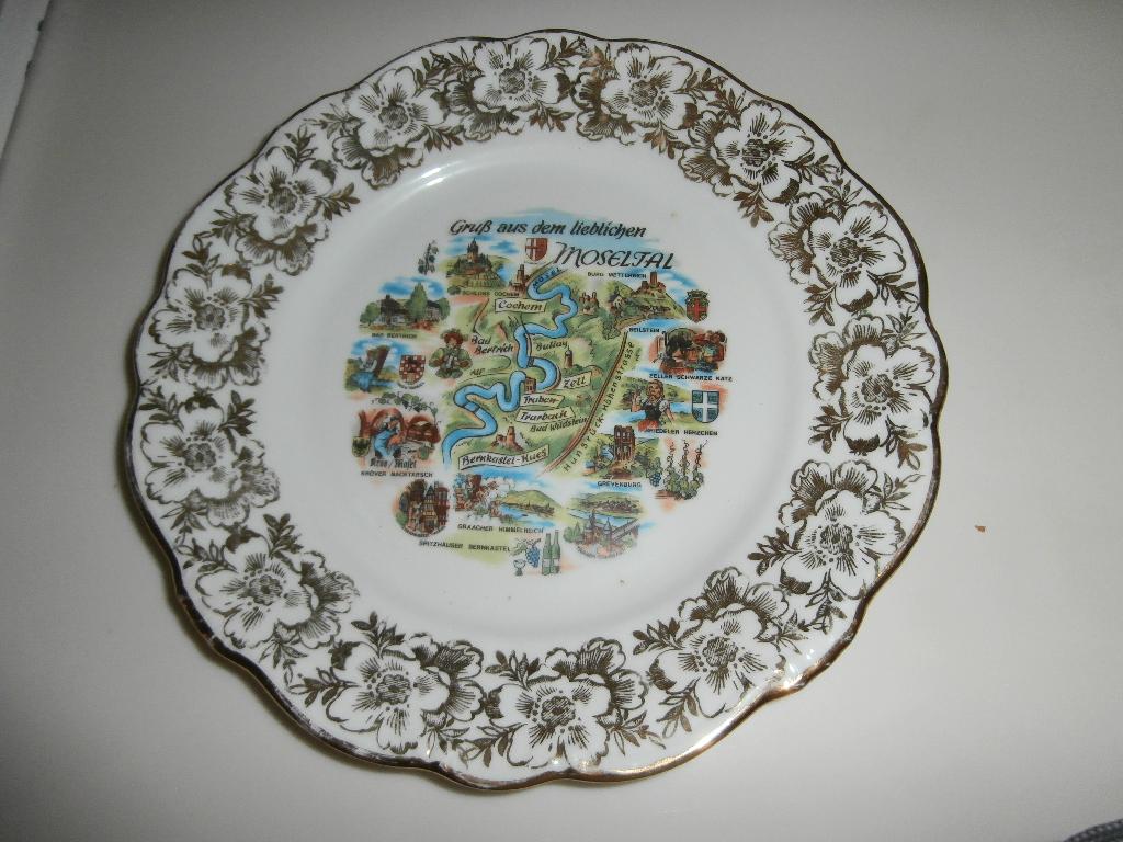 Bord Morsetal met schulprand, Ophalen of Verzenden