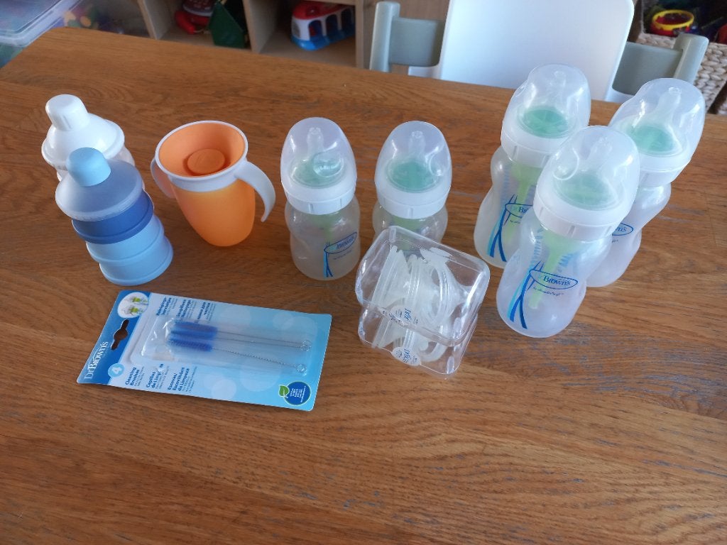 Dr. Brown flessen en accesoires, Ophalen of Verzenden, Zo goed als nieuw, Babyfles, Dr. Brown's