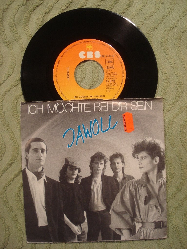 Jawoll 7" Vinyl Single: ‘Ich möchte dei dit sein’ (D), Ophalen of Verzenden, Gebruikt, 7 inch, Pop