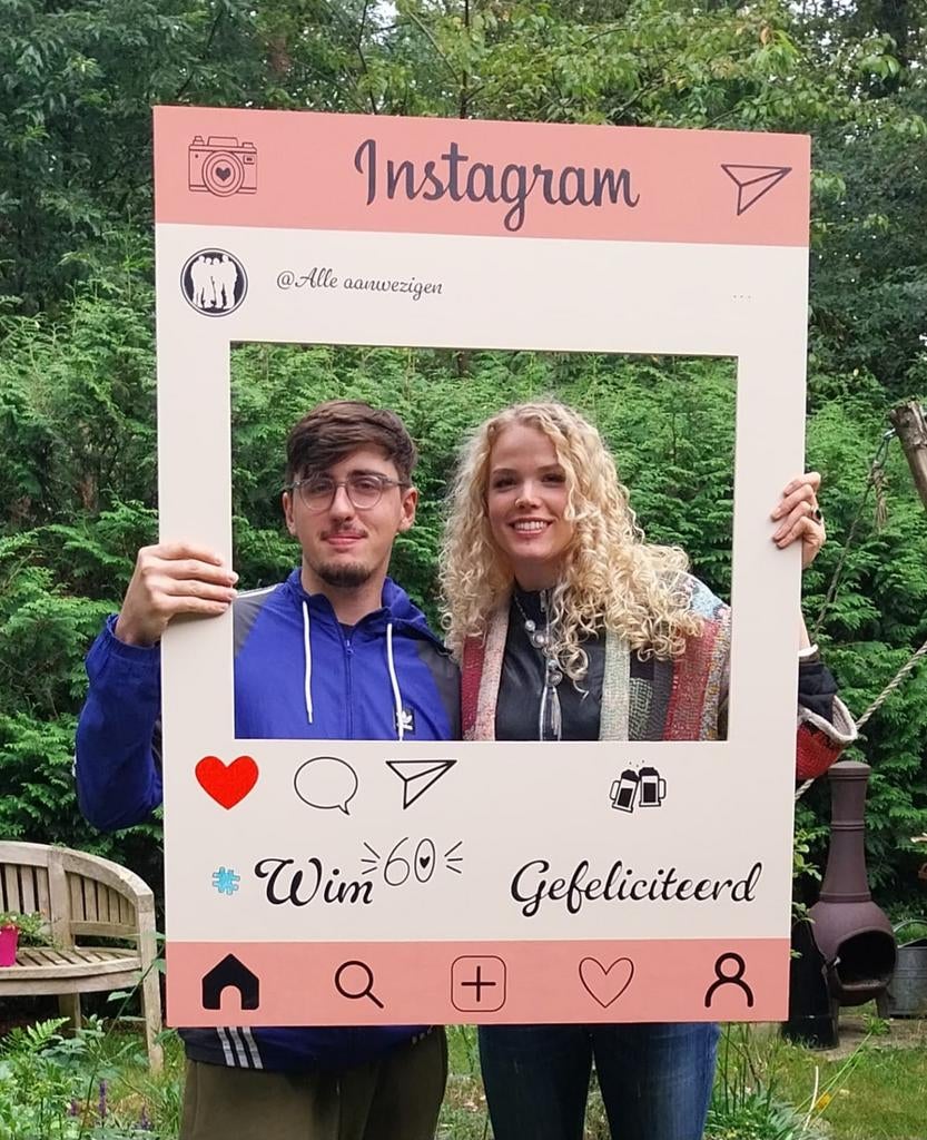 Instagram photobooth frame voor feestjes te huur of te koop, Ophalen of Verzenden