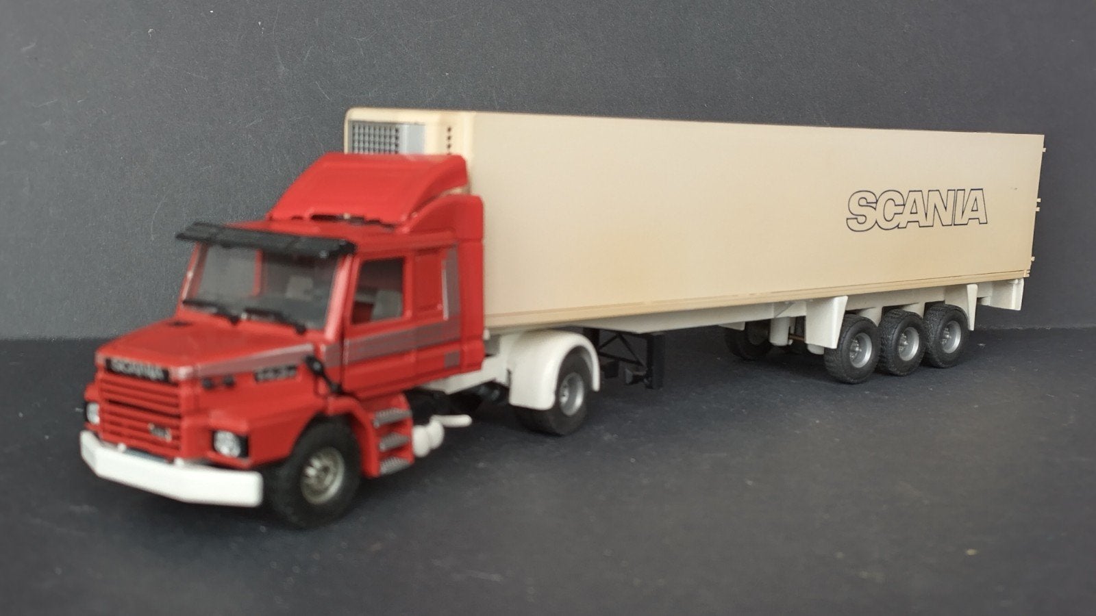 Scania 142 H Torpedo 1:50 Tekno Pol, Hobby en Vrije tijd, Verzenden, ., Tekno, Zo goed als nieuw