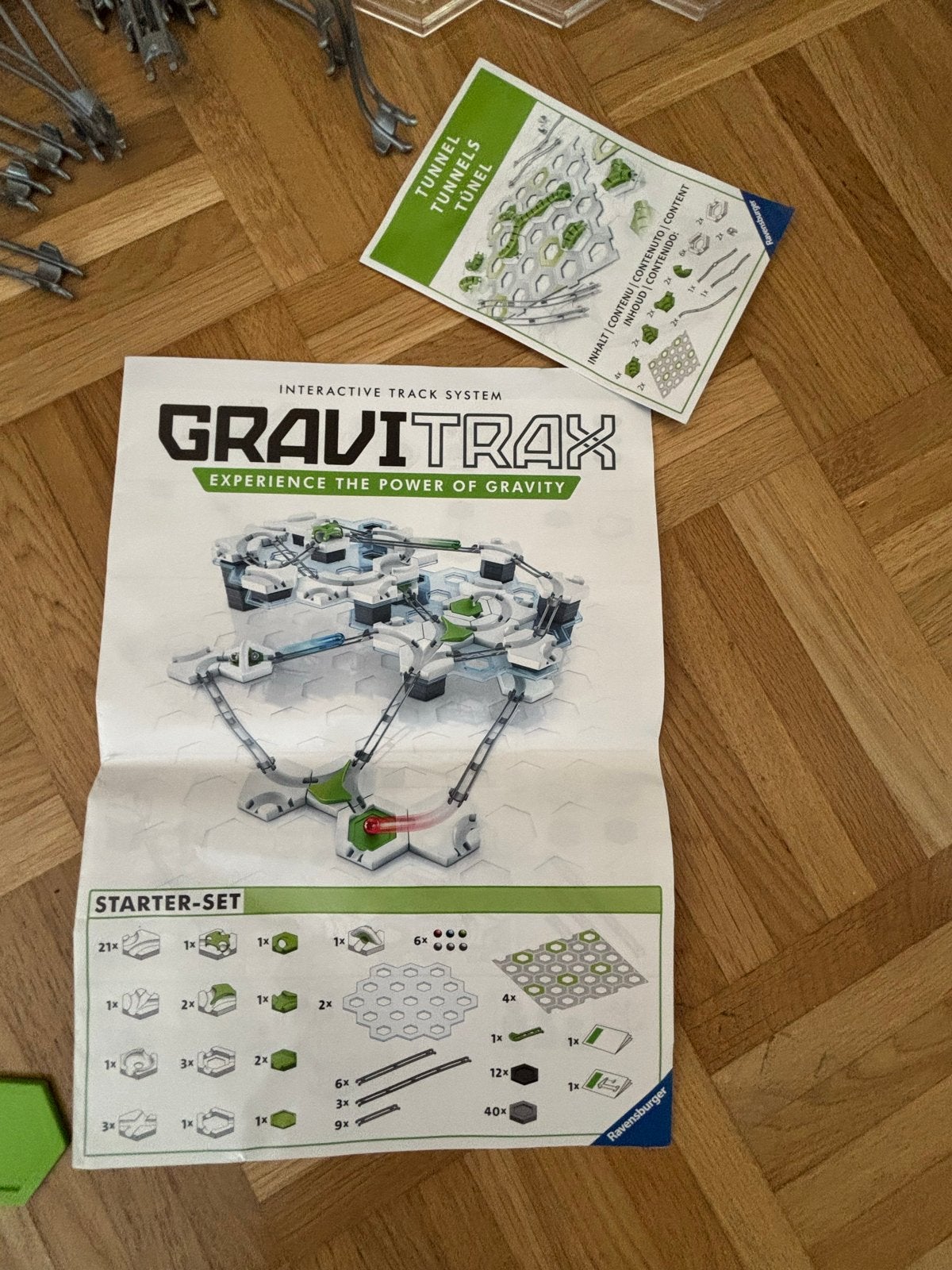 Groot GraviTrax-set Ravensburger (Starter + Uitbreidingen), Ophalen, Gebruikt, Bouwen