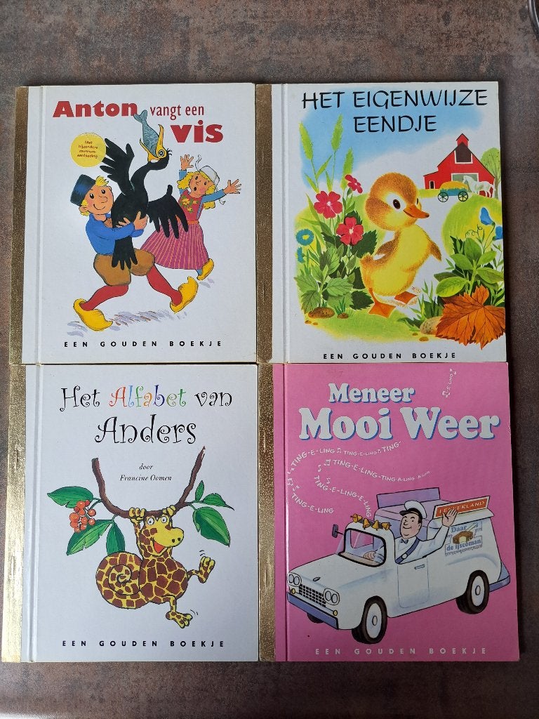 4 Gouden boekjes, Ophalen of Verzenden, Zo goed als nieuw