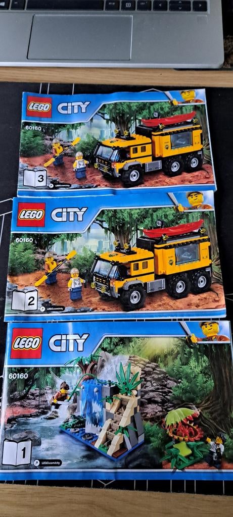 Lego City 60160 Jungle Mobiele Laboratorium., Lego, Ophalen of Verzenden, Complete set, Inclusief instructies