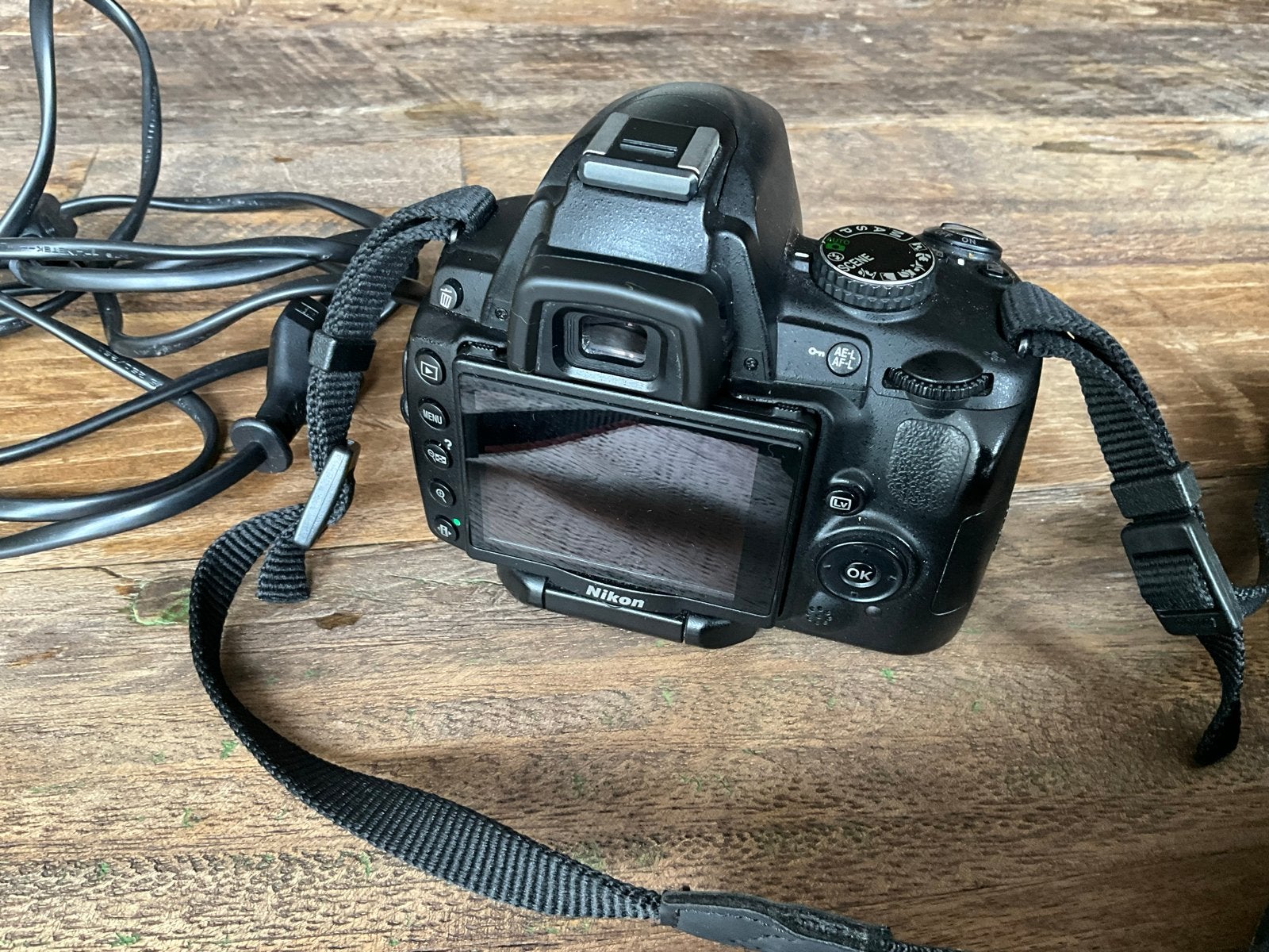 Nikon D5000 Spiegelreflexcamera, body, Ophalen, Gebruikt, Spiegelreflex, Kantelbaar/draaibaar scherm
