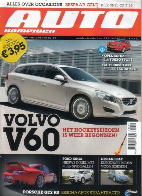 Autokampioen 19 2010 : Opel Astra 1.4 Turbo Sport - Mercedes, Ophalen of Verzenden, Gelezen, Algemeen