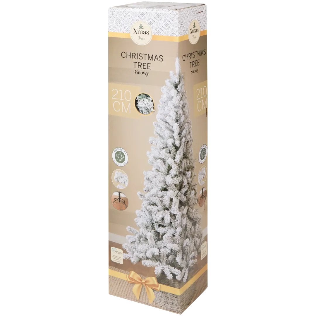 Kerstboom met sneeuw, Ophalen, Zo goed als nieuw