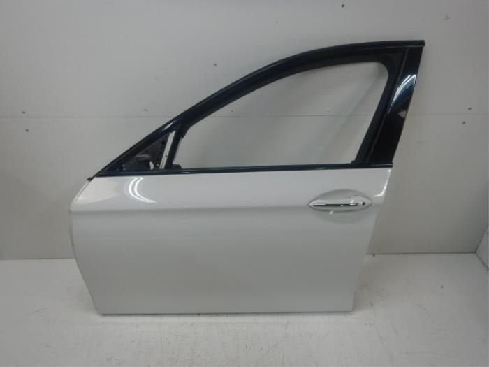 BMW 5-Serie F10 Portier Links-Voor Wit, Ophalen of Verzenden, Gebruikt, Voor, Deur