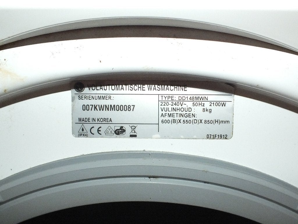 Onderdelen LG direct drive wasmachine, Gebruikt, Ophalen of Verzenden, Voorlader, 85 tot 90 cm