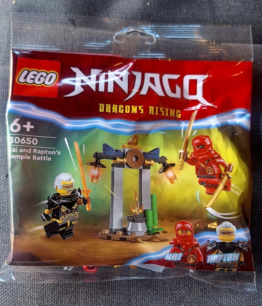 LEGO 30650 Ninjago: Tempelstrijd van Kai en Rapton, Lego, Nieuw, Ophalen of Verzenden, Ninjago