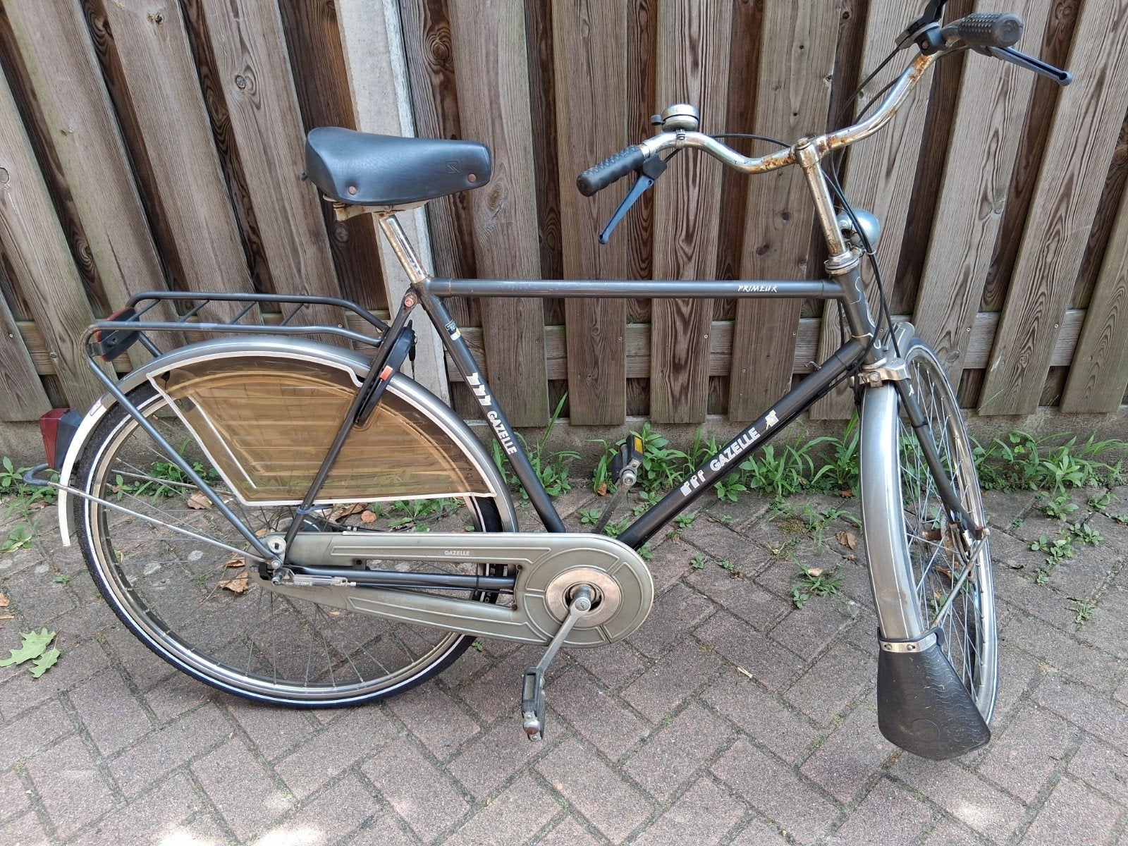 Gazelle herenfiets, Ophalen, Gebruikt, Versnellingen, 57 tot 61 cm