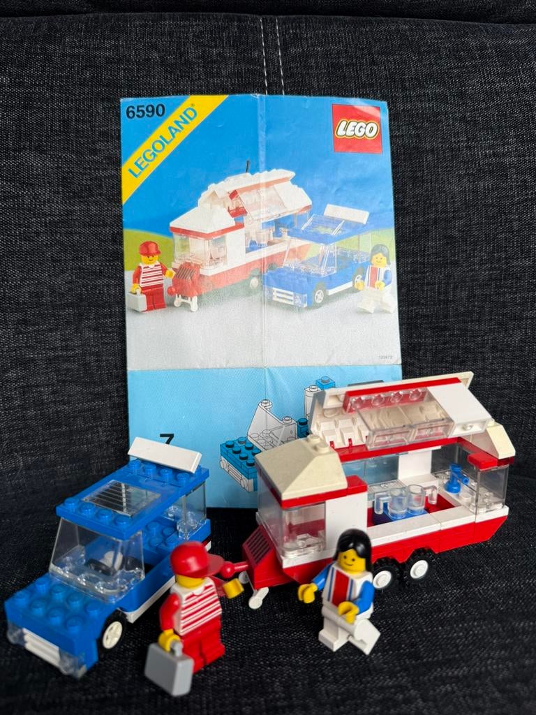 LEGO 6590 vakantie camper, Ophalen of Verzenden, Zo goed als nieuw
