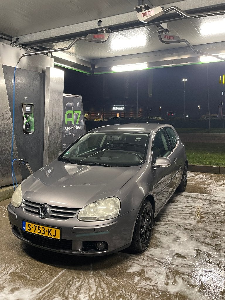 Volkswagen Golf 1.6 75KW 2007 Grijs, Auto's, Voorwielaandrijving, Stof, 4 cilinders, 620 kg