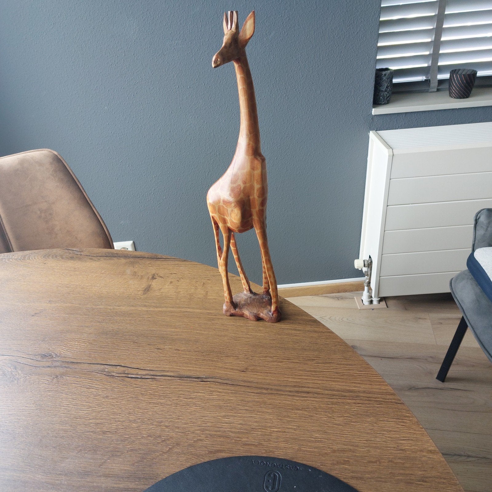 HOUTEN GIRAFFE, Ophalen