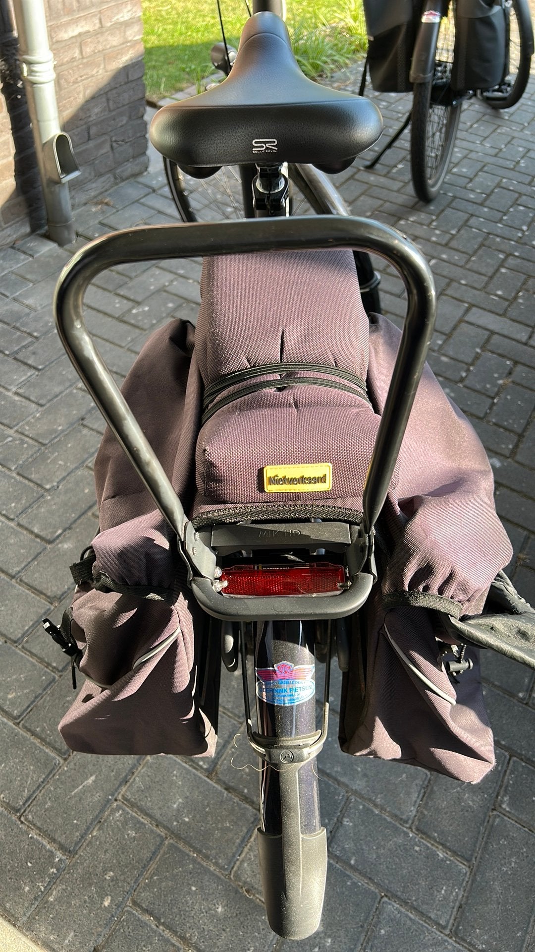 Kinder fiets rugsteun, Ophalen, Zo goed als nieuw