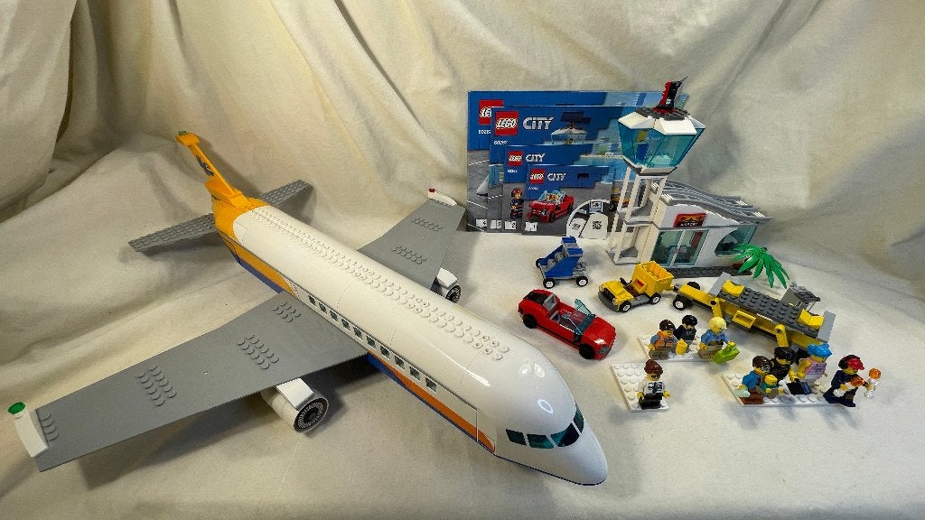 Lego set 60262 City serie Passagiersvliegtuig, Lego, Ophalen of Verzenden, Compleet, Complete set