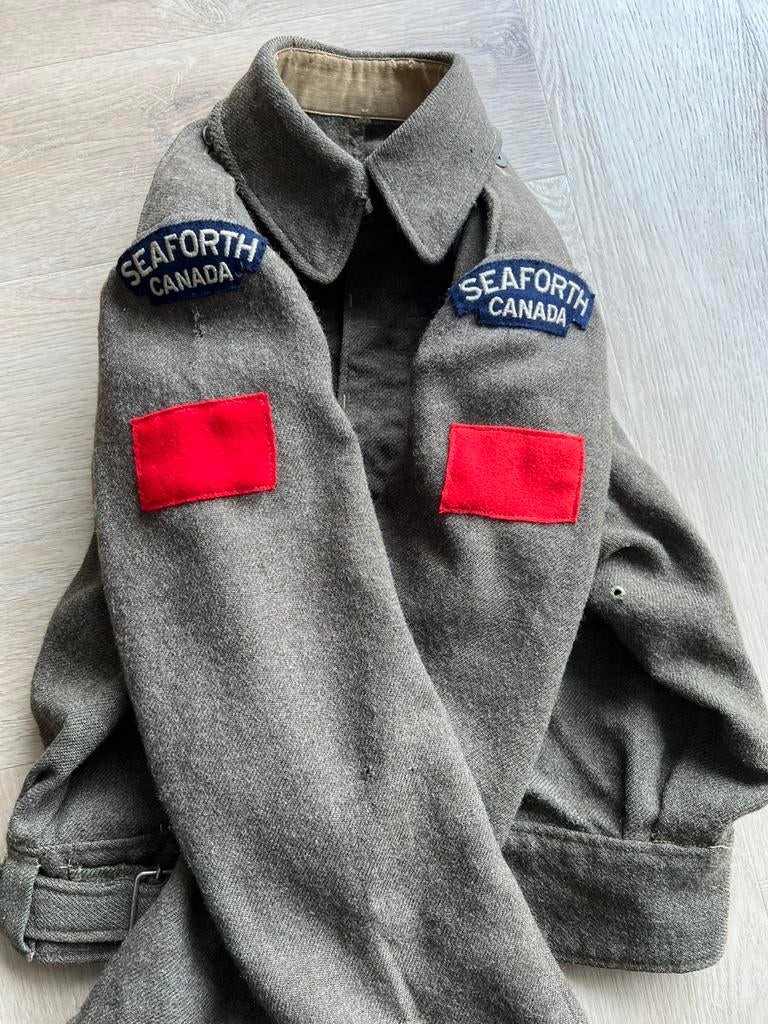 Seaforth Highlanders of Canada BD 1943, Ophalen of Verzenden, Landmacht, Engeland, Kleding of Schoenen